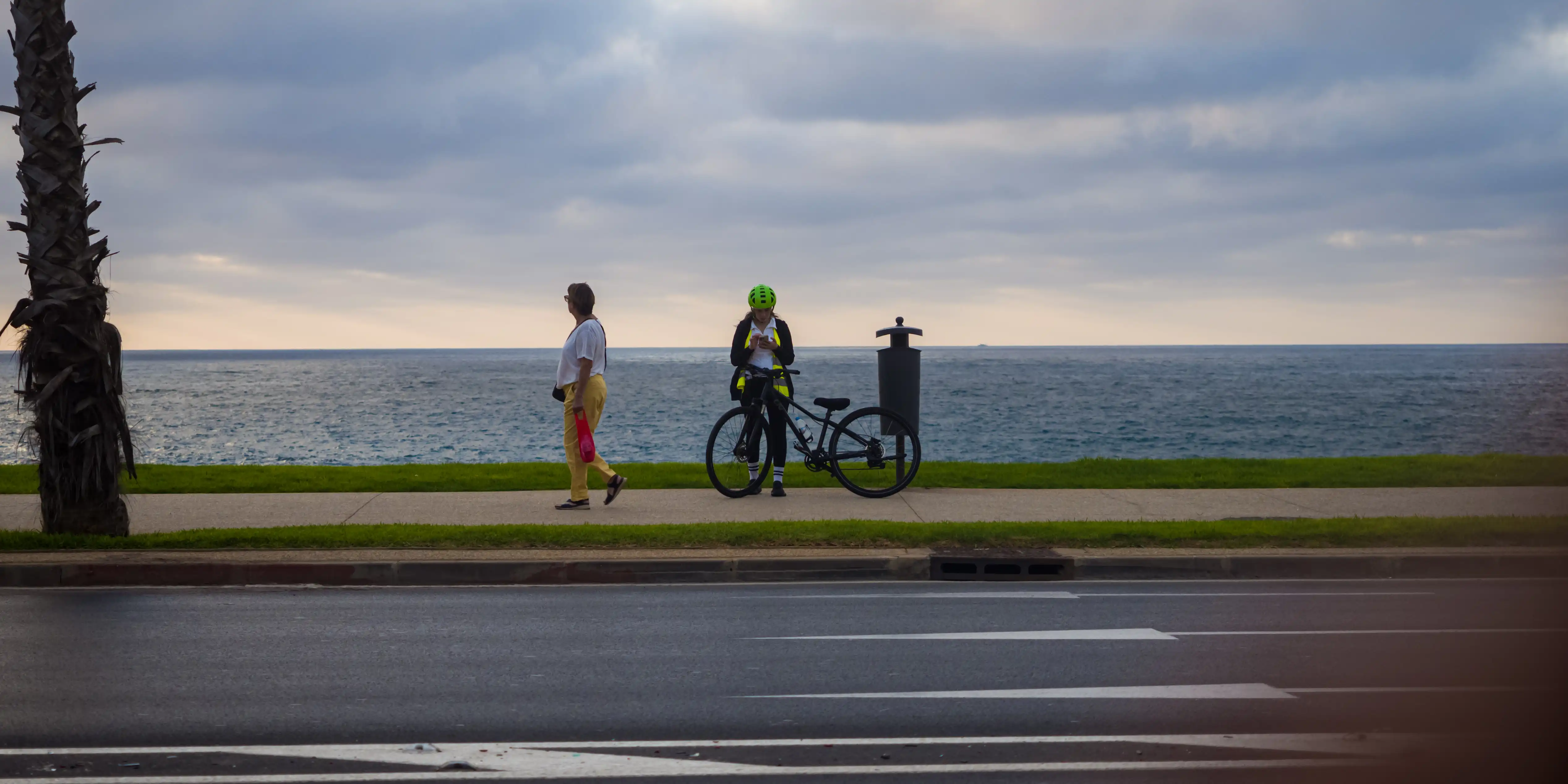 Bycicle Girl in Rabat